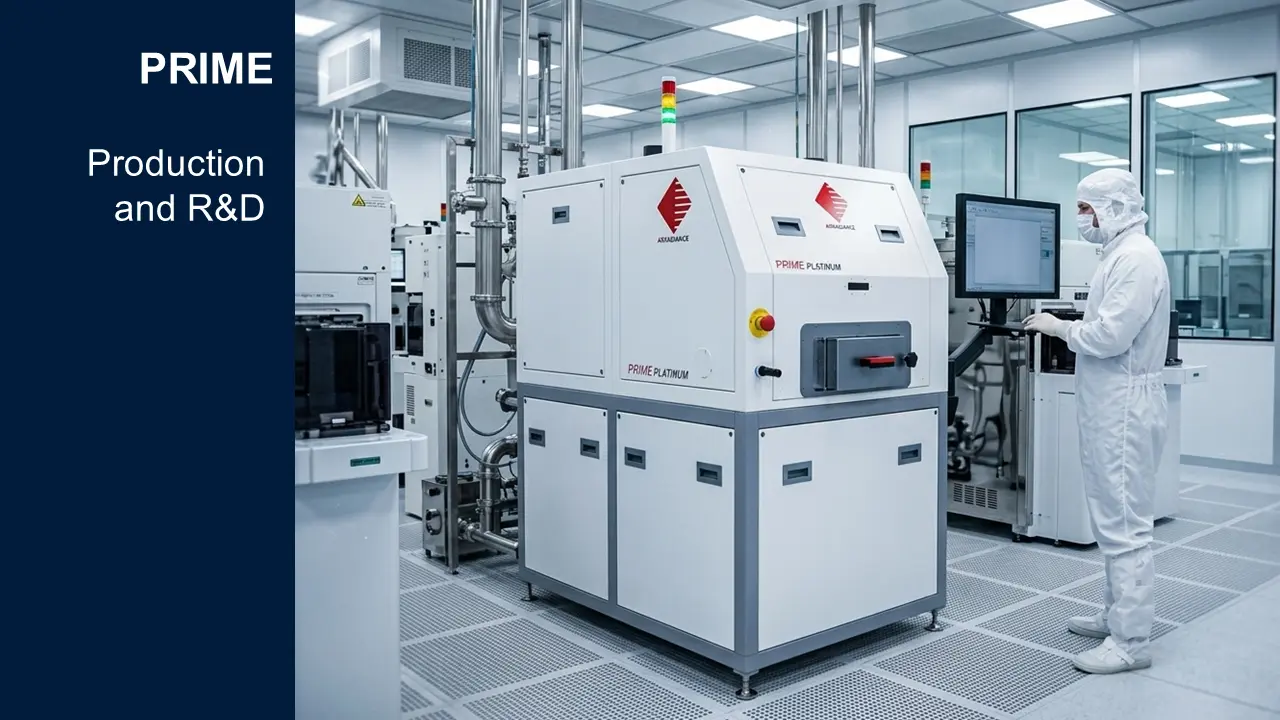 PRIME The production process solution for both ALD and MLD